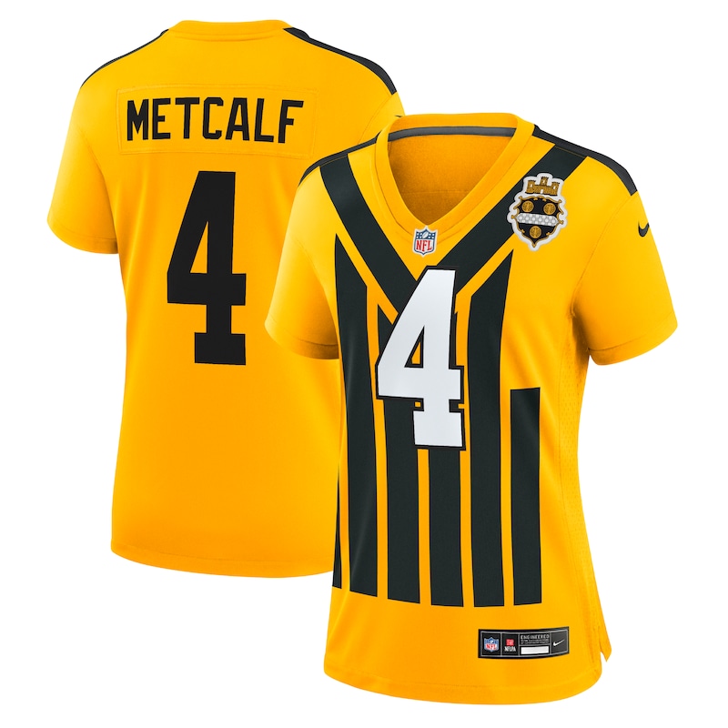 None DK Metcalf Pittsburgh Steelers Football Franchise Game-Day Ess...