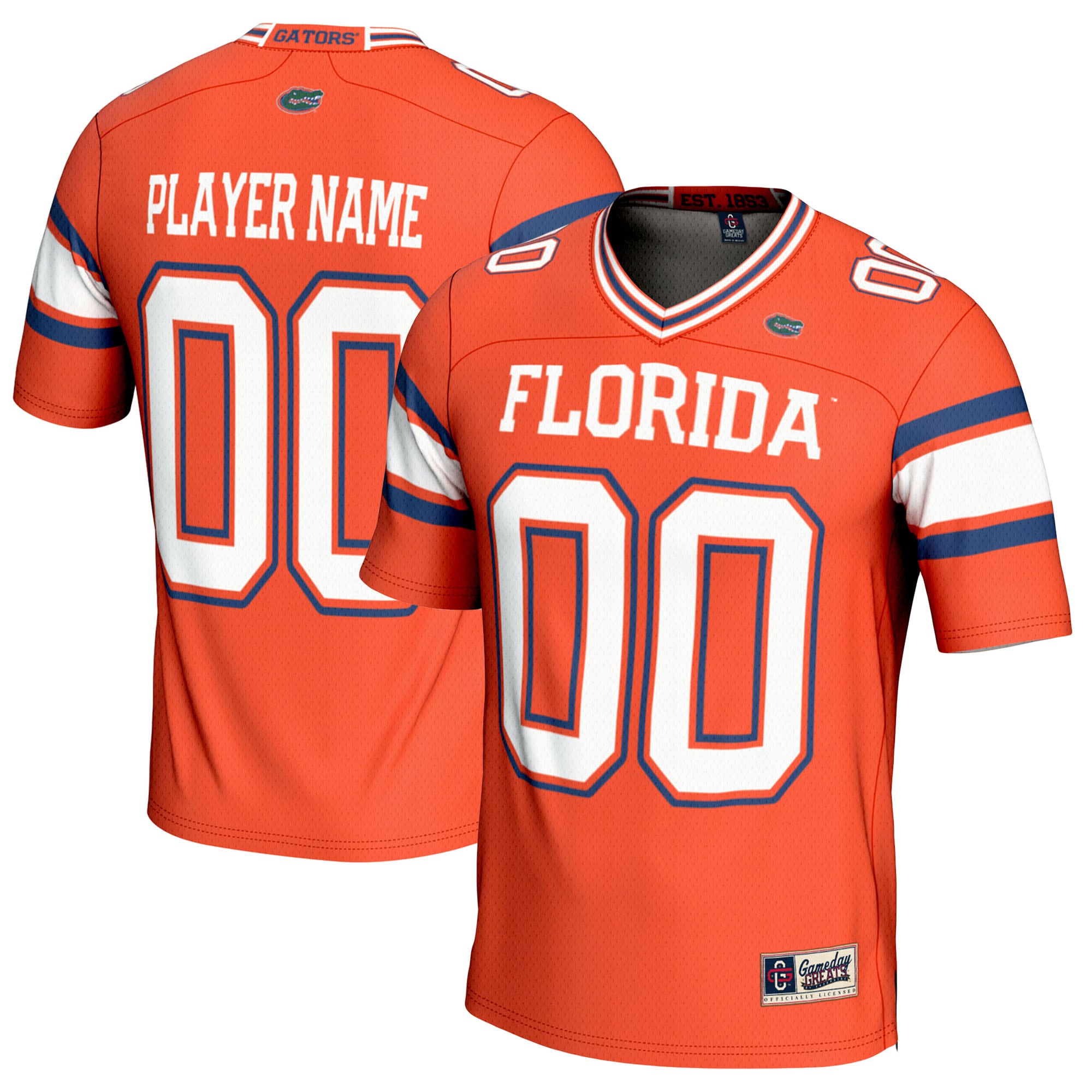 [NJP] Florida Gators GameDay Greats Youth NIL Pick-A-Player Football Jersey - Orange