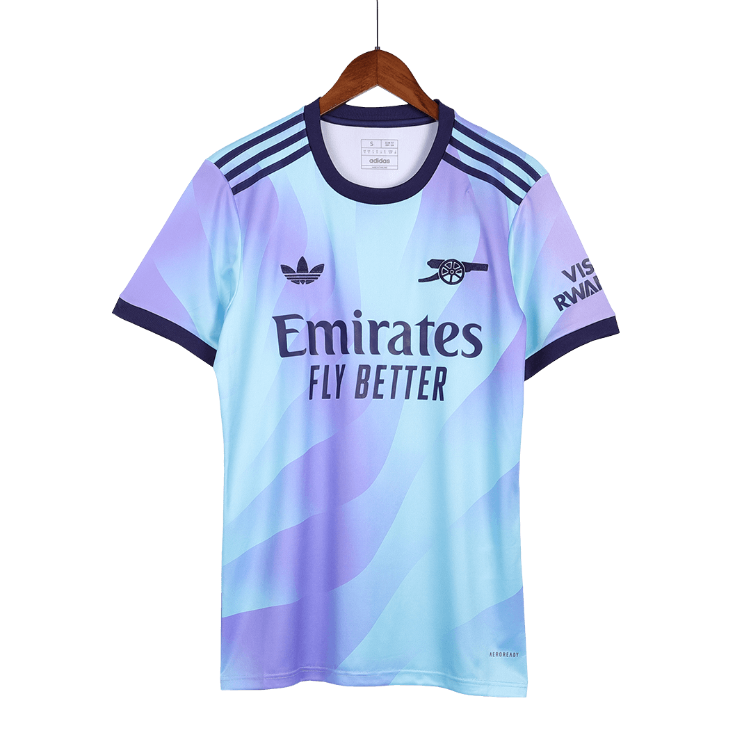 Arsenal Third Away Soccer Jersey Kit(Jersey+Shorts+Socks) 2024/25Authe