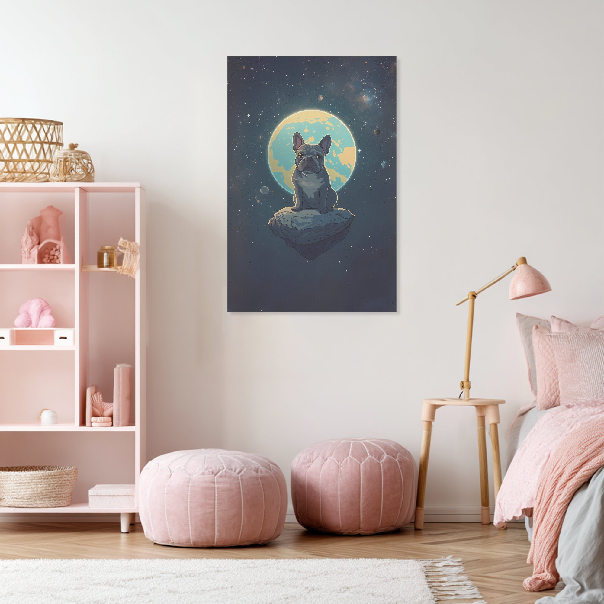Princess - Durable Vertical Canvas Painting Indoor Comfort