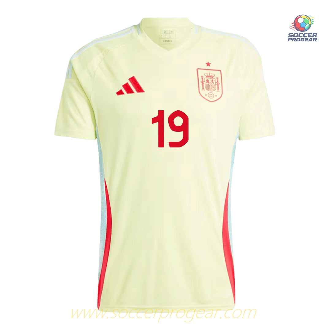 Spain Away Kids Football Shirt Set Football Jersey 2024/25 Collection Yamal