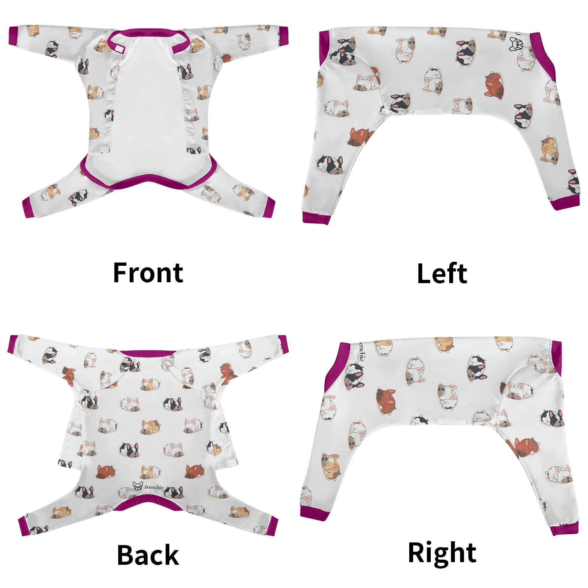 Street-Ready Bruno - Frenchie Pajamas – Ultra-soft, Cozy, & Adorably ...