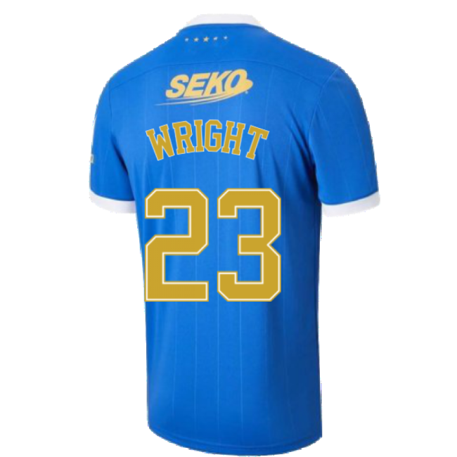Rangers Fc Main Shirt W. 2 #3 Modern Official Merchandise (v9)