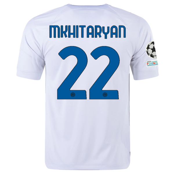 Inter Milan Mkhitaryan 2023-2024 UCL Away Jersey – Authentic Shirt