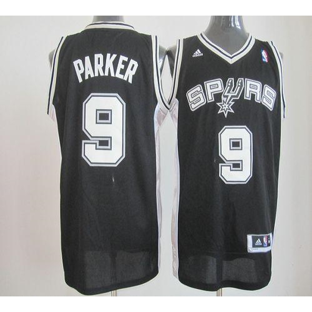 Game-Ready Men's San Antonio Spurs #9 Tony Black Basketball Jersey