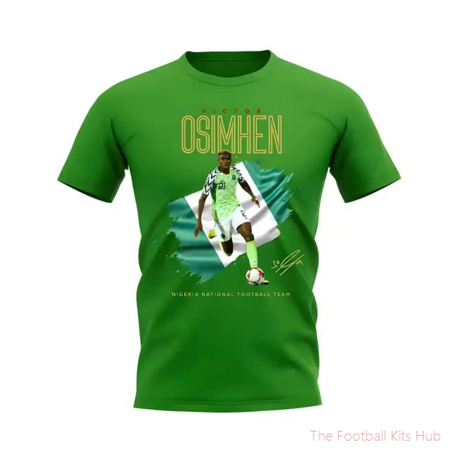 Victor Osimhen Nigeria T-shirt (Green)