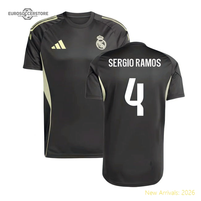 Premium Real Madrid Training Sergio Ramos Jersey 2025-2026 Flexible