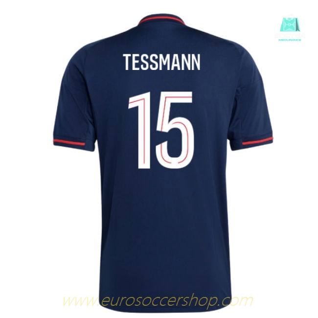 2025-2026 Olympique Lyon Away Shirt (Tessmann 15)