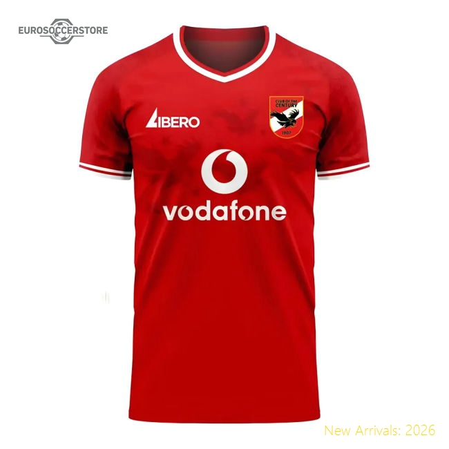 Premium Football Team Womens Al Ahly Jersey 2025-2026 Comfortable