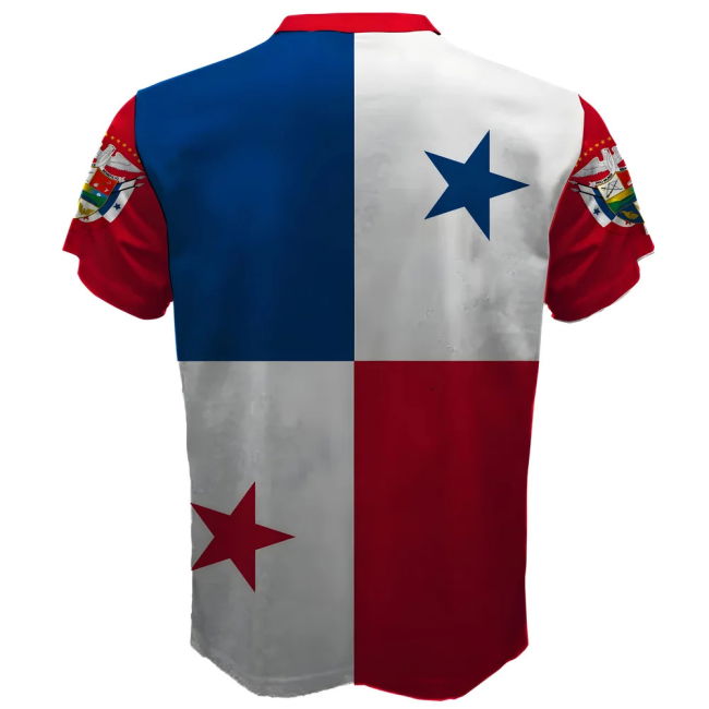 Collector'S-Item Panama Coat Of Arms Sublimated Sports Jersey