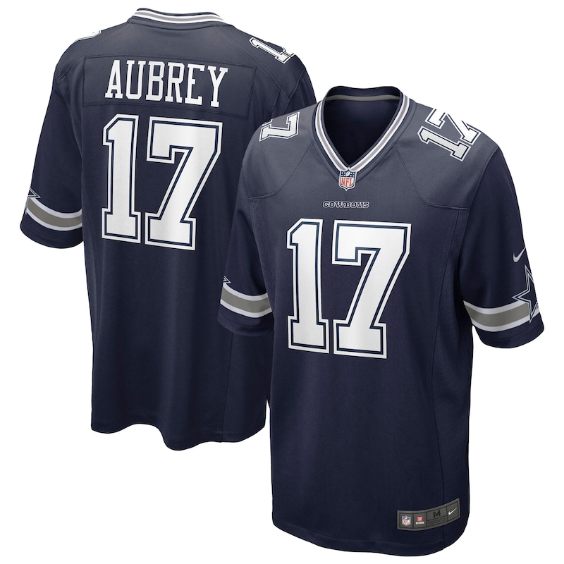 None Brandon Aubrey Dallas Cowboys Dynamic Replica Jersey Game Day Wea