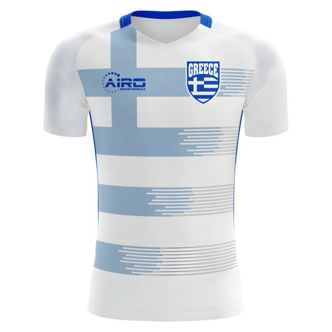 Authentic 2025-2026 Greece Home Match Euro Replica Premium Kit