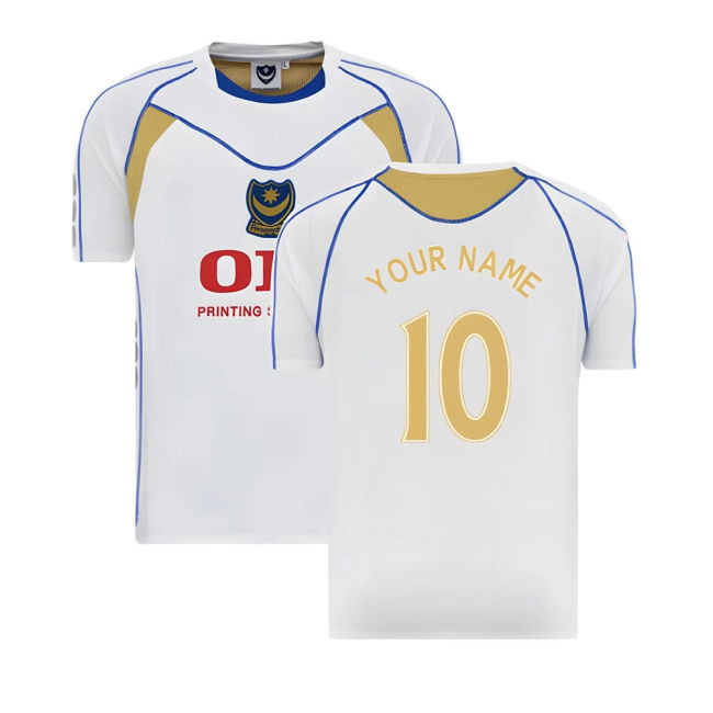 2008 Portsmouth FA Cup Final Away Shirt (Your Name)