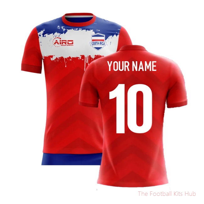 2025-2026 Costa Rica Airo Concept Home Shirt (Your Name)