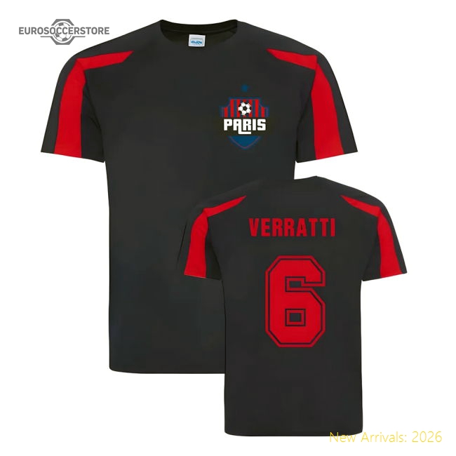 Performance Marco Verratti Paris Sports Training Jersey (Navy)