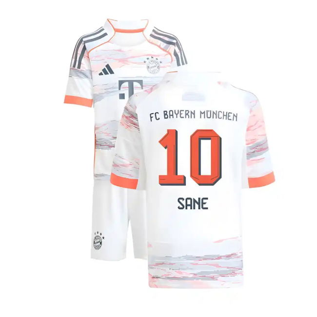 Sane 10 Player Issue Style Bayern Munich Away Player Jersey 2025-2026