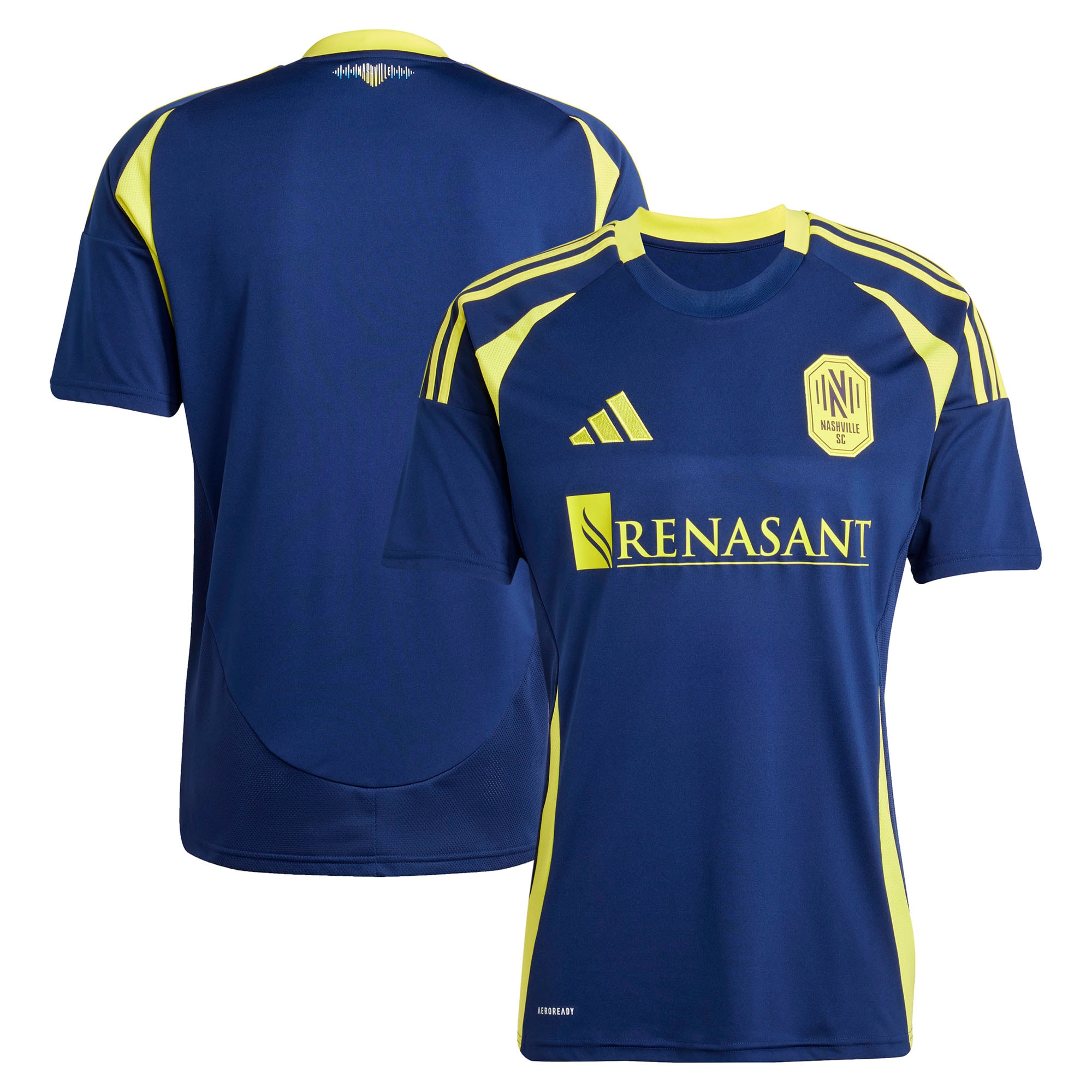 [JED] Nashville SC 2025 The Heart of Nashville Kit Replica Jersey - Navy