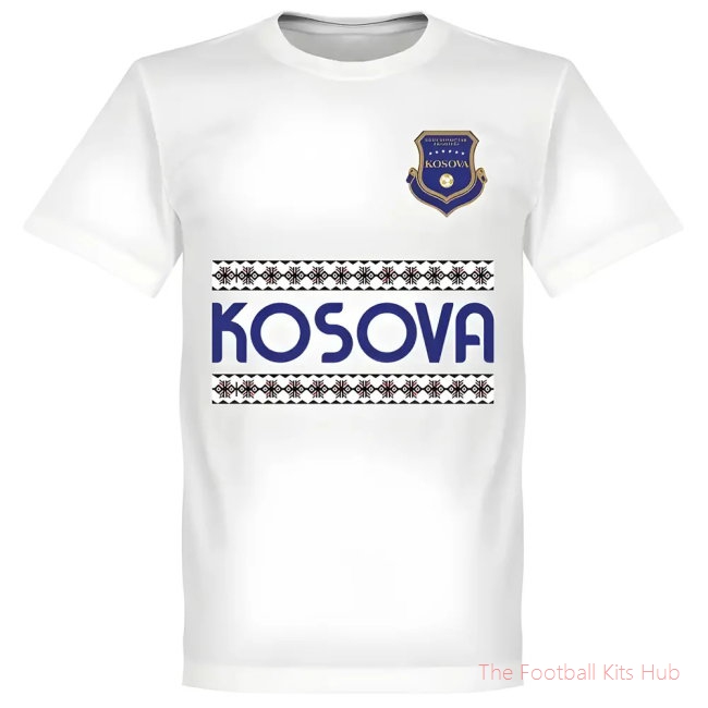 Men Kosovo Team T-Shirt - White