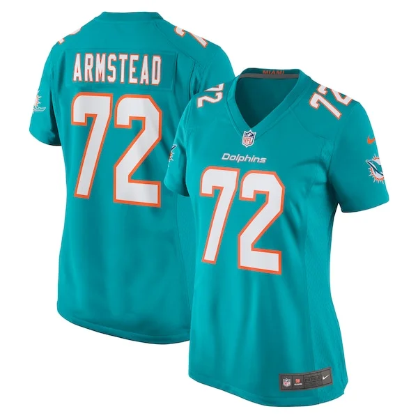 None Terron Armstead Game Jersey - Aqua | NFL Player Jersey | NFL Foot