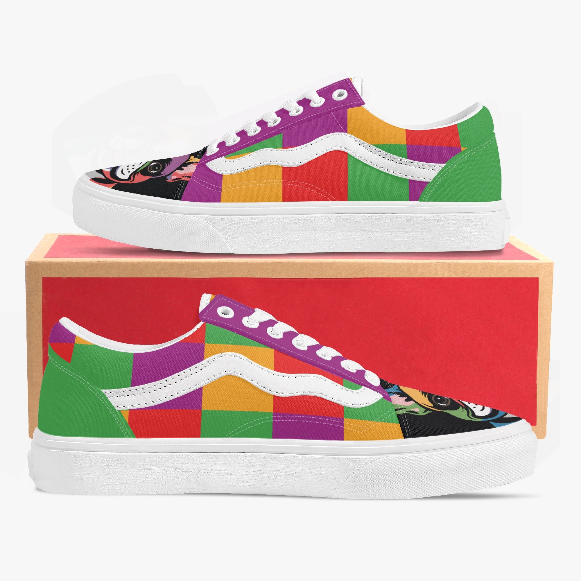 Diesel - Trendy Low-Top Canvas Sneakers