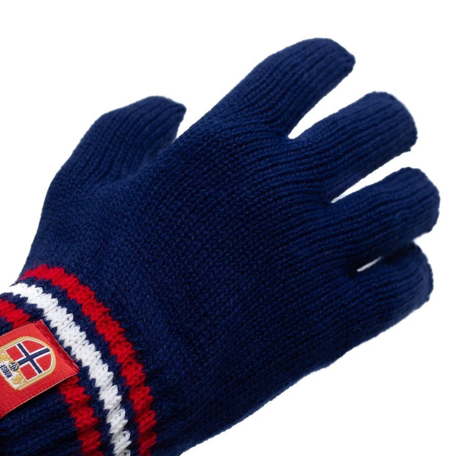 Norway Knitted Gloves Navy For Algeria Football Fans