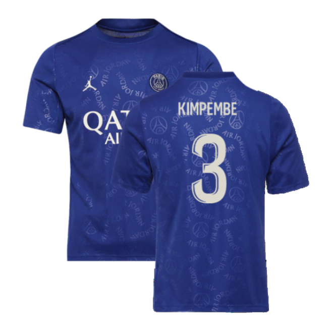 2024-2025 PSG Academy Pro Fourth Pre-Match Top Shirt for