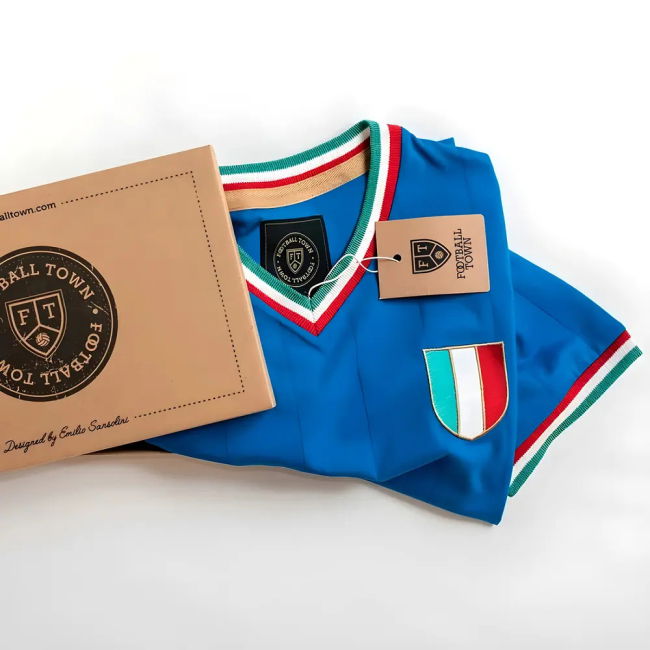 Latest Durable Italy Home Football Shirt (2)