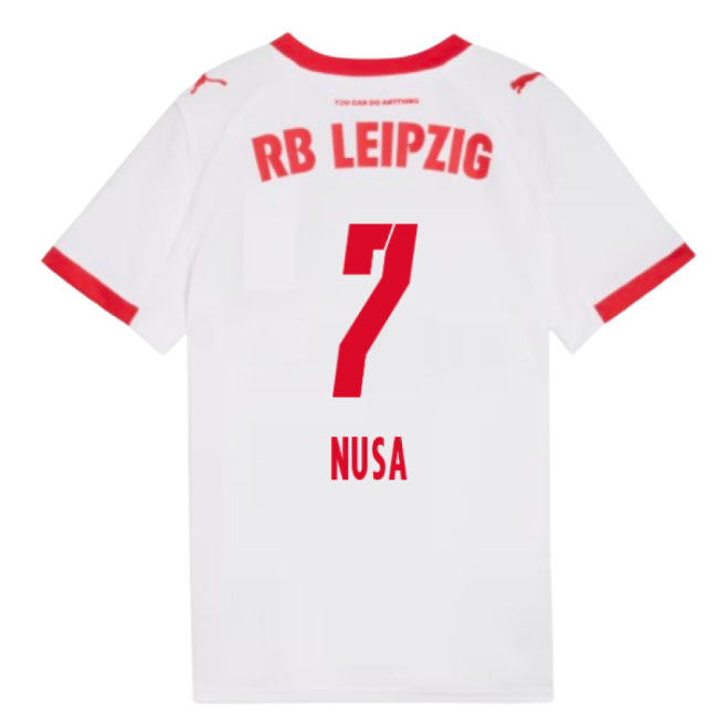 Genuine 2025-2026 Red Bull Leipzig Home Shirt (Kids) (Nusa 7)
