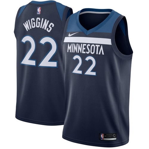 Authentic T-Wolves #22 Andrew Wiggins 2024 Icon NBA Swingman Jersey