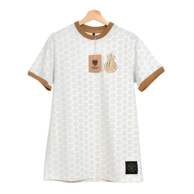 Madrid La Corona Ball Shapes Retro Shirt | Fan Favorite