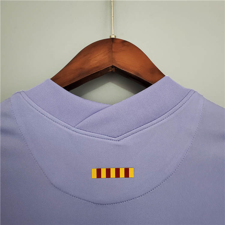 Barcelona FC 2122 Away Purple Shirt - Official Replica 12175