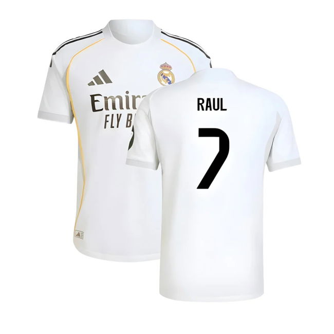 Real Madrid Authentic 2025-2026 Home Shirt - (Men