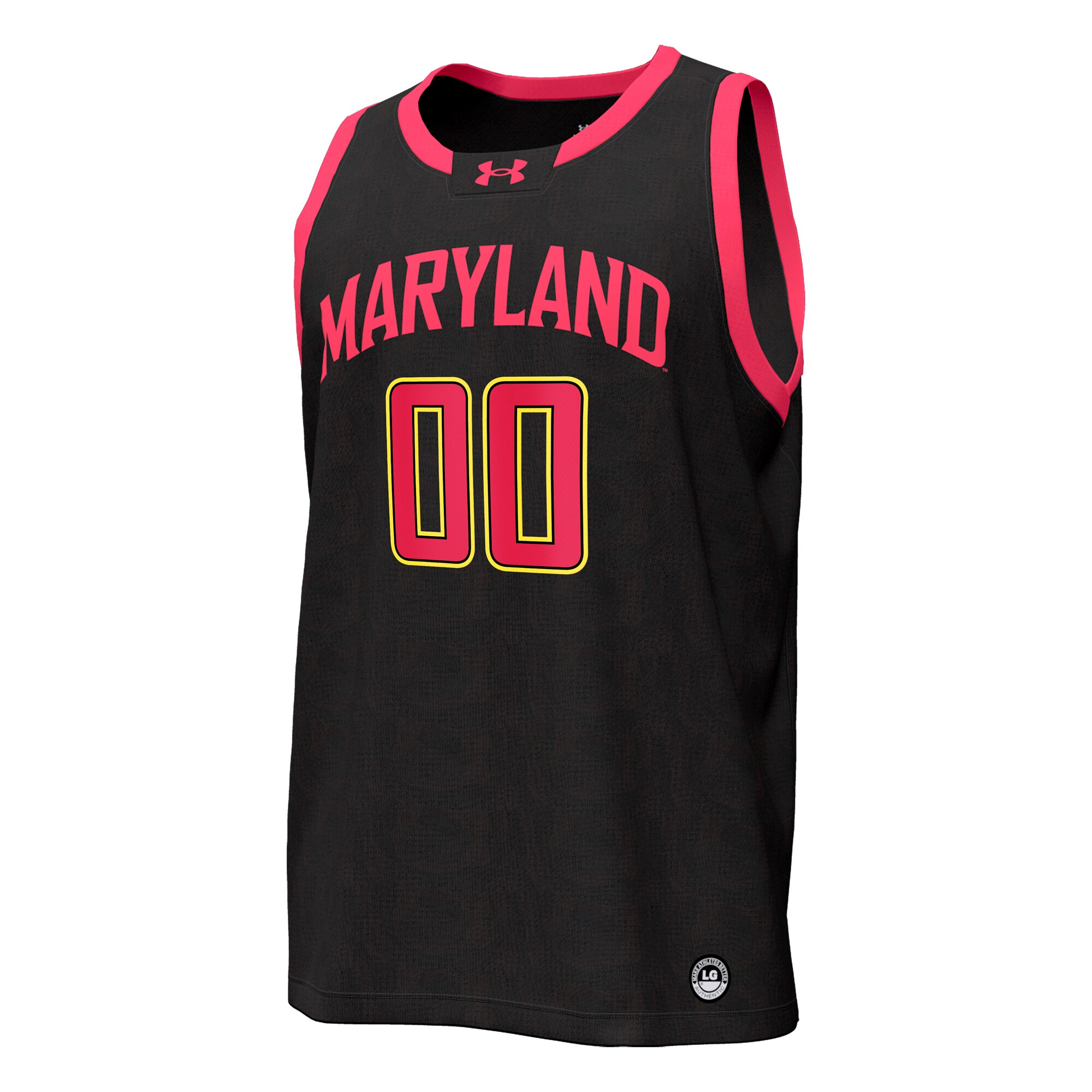 [NJP] Maryland Terrapins NIL Pick-A-Player Men's Basketball Replica Jersey - Black