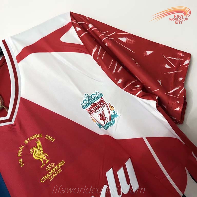 Liverpool year 2005 Soccer Jersey