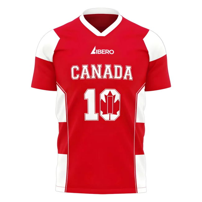 Canada 2024 Authentic Replica Canada Home Fan Jersey for Adults
