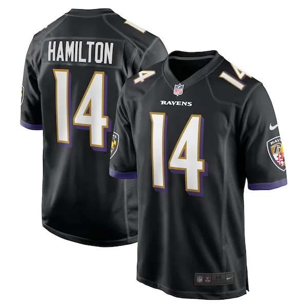 Baltimore Ravens Game NFL Jersey - Black | Elite Football Apparel
