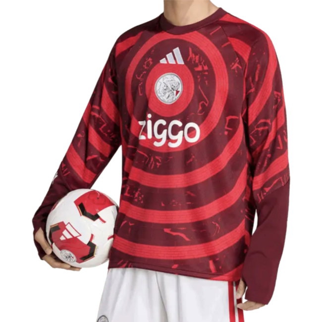 [EFKS] 2026-2027 Ajax Pre-Match Warm Top (Red)