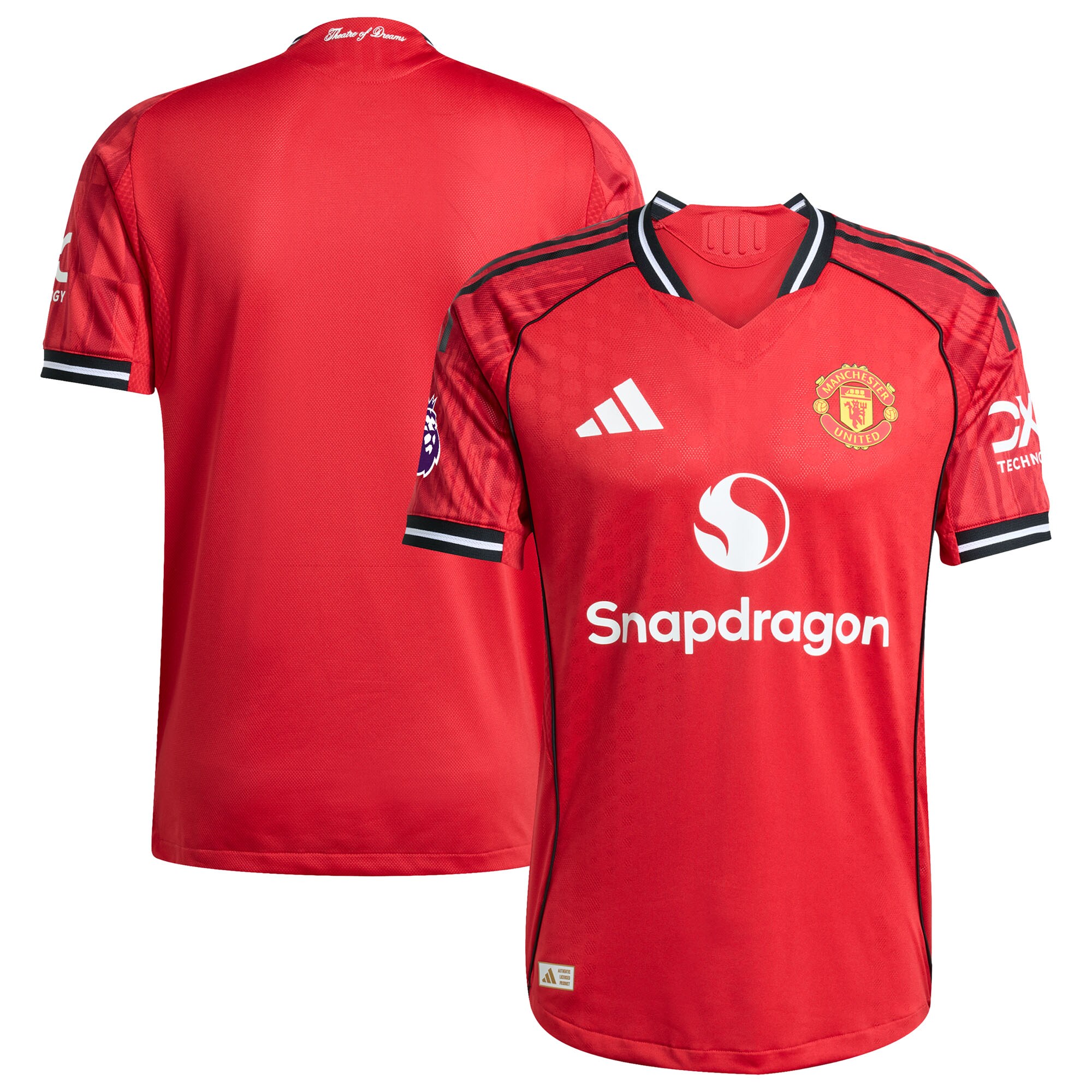 [SJH] Manchester United Home 2025/26 Authentic Player Jersey - Red