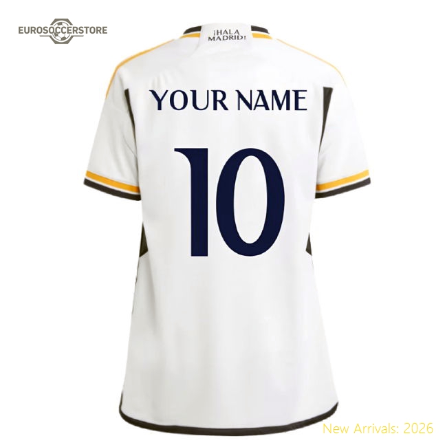 Real Madrid Children 2023 Home Jersey Shirt Football Fan Match Day Essential