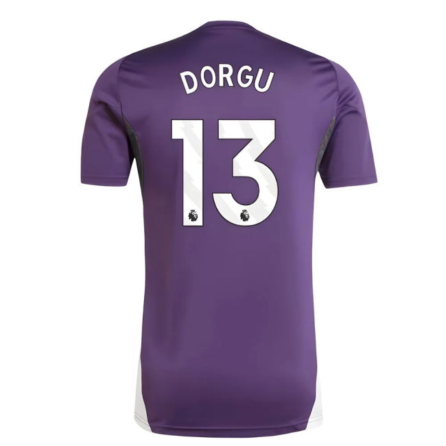 2025-2026 Man Utd Training Jersey (Aurora Plum) (Dorgu 13)