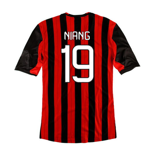 Professional Official Official 1314 AC Milan Home 19 Niang Shirt