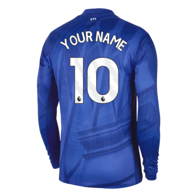 Chelsea Home Long Sleeve Kit 2025-2026 Fan Collection Jersey