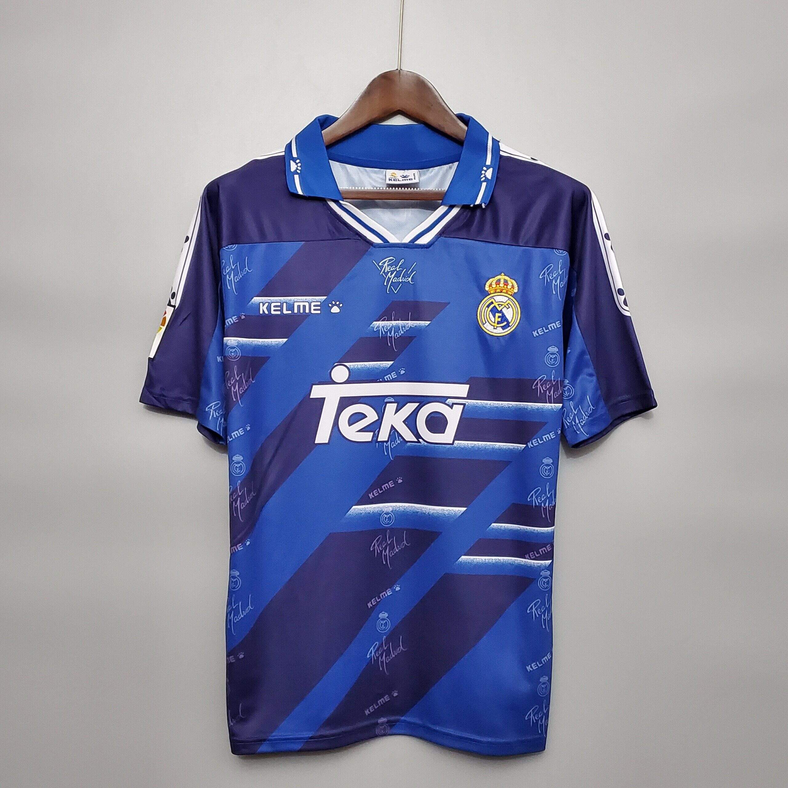 Cheap 1994-1996 Real Madrid away retro kit