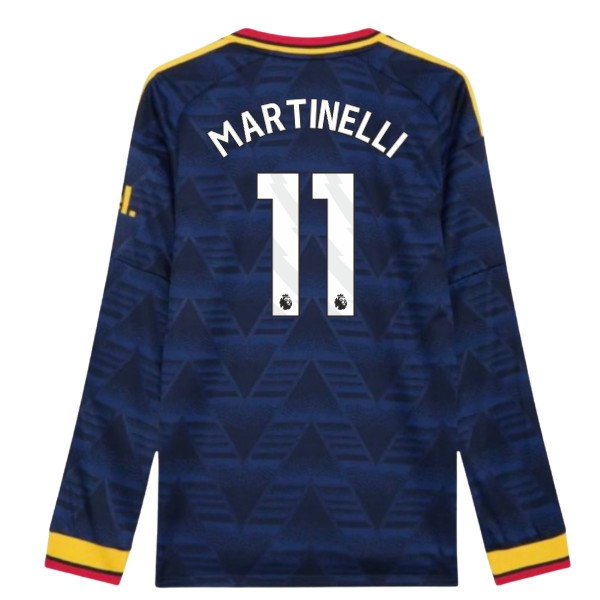 [DDJ] 2026 2027 Arsenal Long Sleeve Shirt Away Authentic Uniform (Martinelli 11)