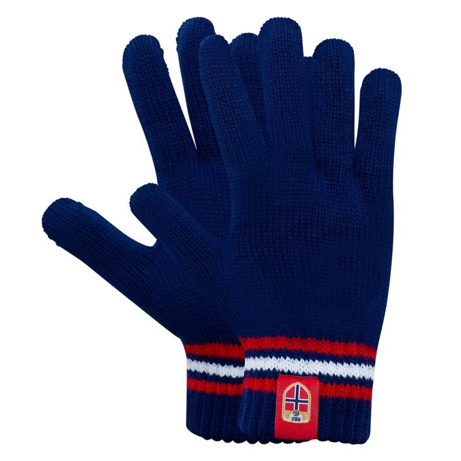 Norway Knitted Gloves Navy For Algeria Football Fans