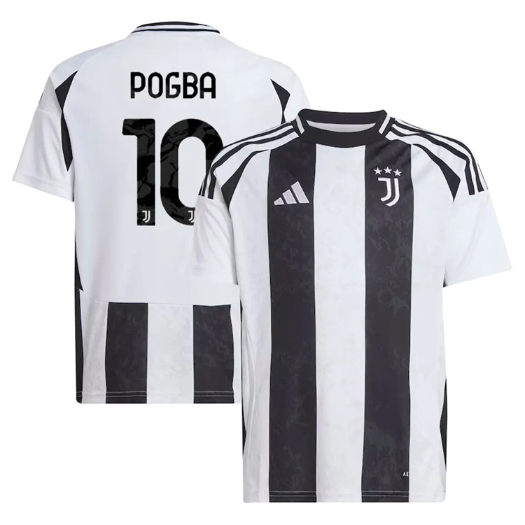 2425 Juventus Home Football Shirt POGBA 10 - Official Replica 7829