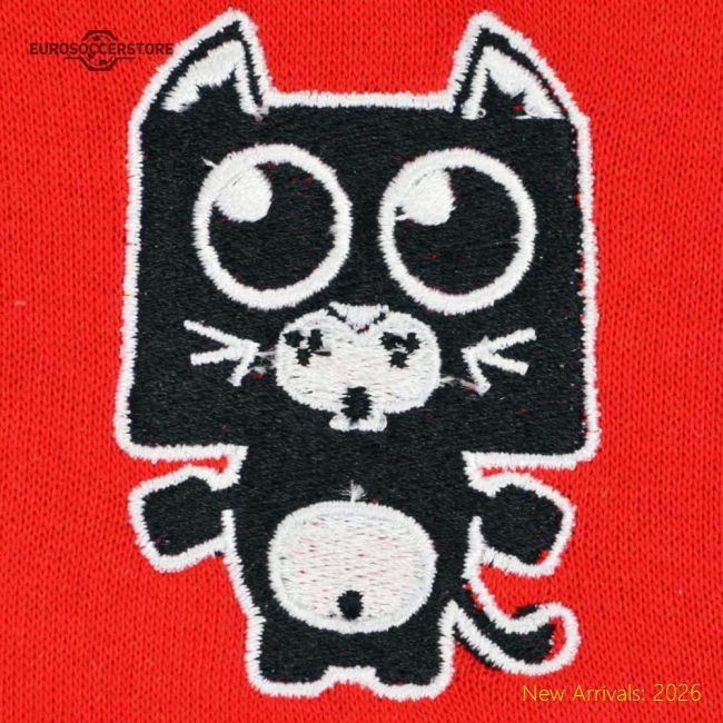 Kids Sunderland Hoodie - Red/White