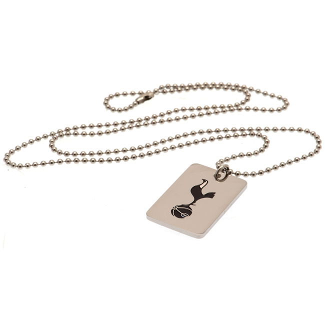 Tottenham Hotspur FC Enamel Crest Dog Tag & Chain (Limited Edition)