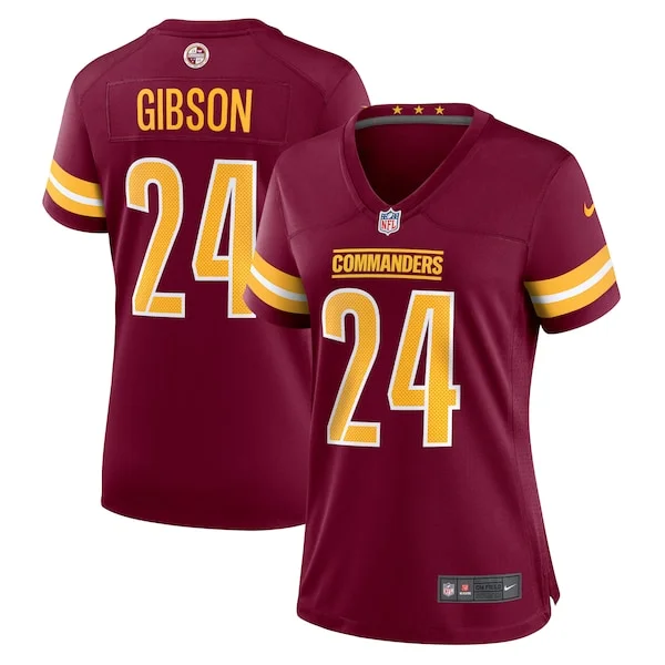 Performance None Game Jersey - Premium Burgundy NFL Fan Jersey | Ga...