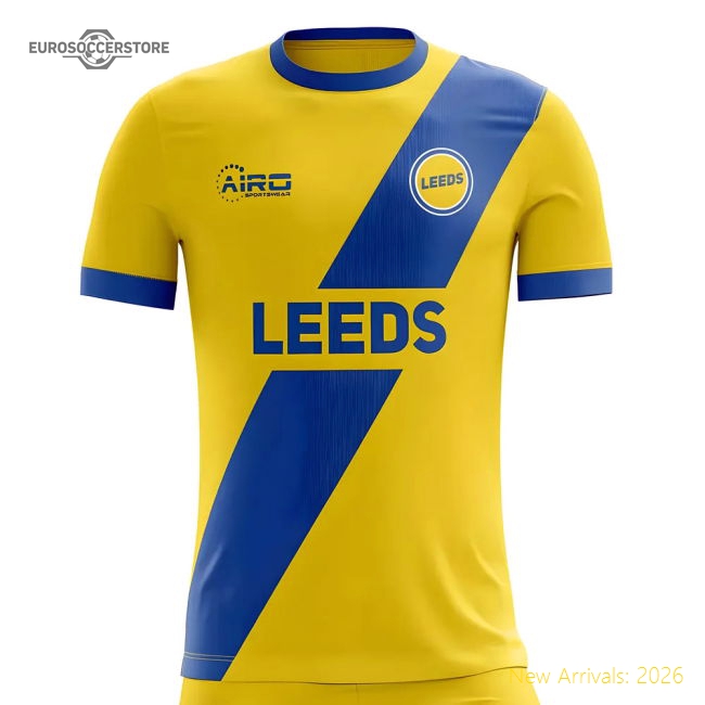 Official 2025-2026 Leeds Away Concept Football Shirt - Premium